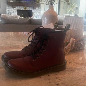 Red DOC MARTENS